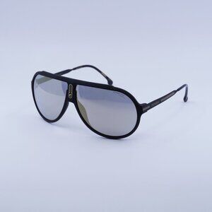 Carrera ENDURANCE65/N 0003JO Sunglasses Black Aviator Frame, Grey Lenses